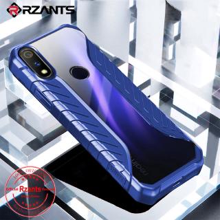 For OPPO Realme 3 Pro Case【Tire Stripe】Soft Rubber Hard Transparent Back Slim Thin Cover