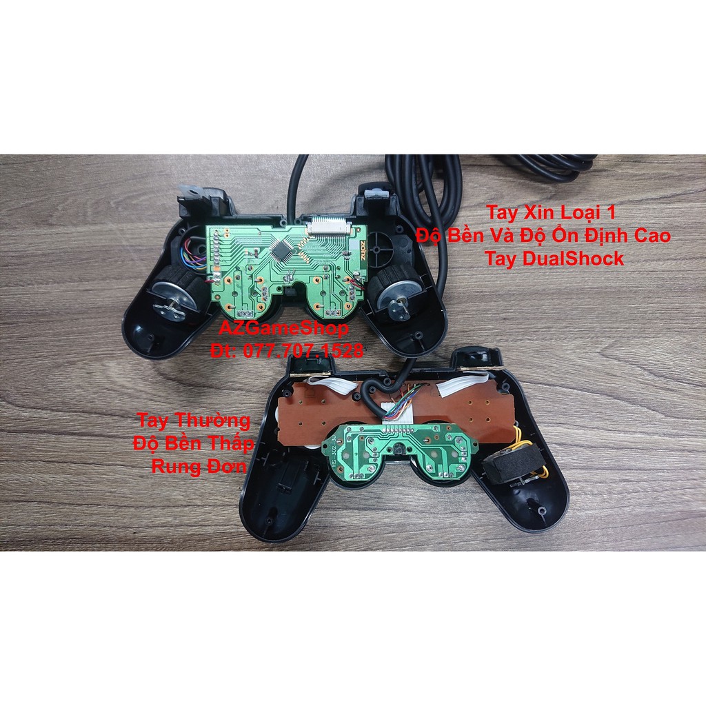 Tay cầm PS1 PS2 Dual Shock Mới 100% Loại Tốt (Playstation 1 2)