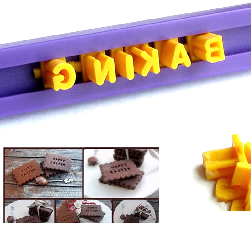 Khuôn Cắt Bánh Quy Hình Chữ Cái Mini Dễ Thương