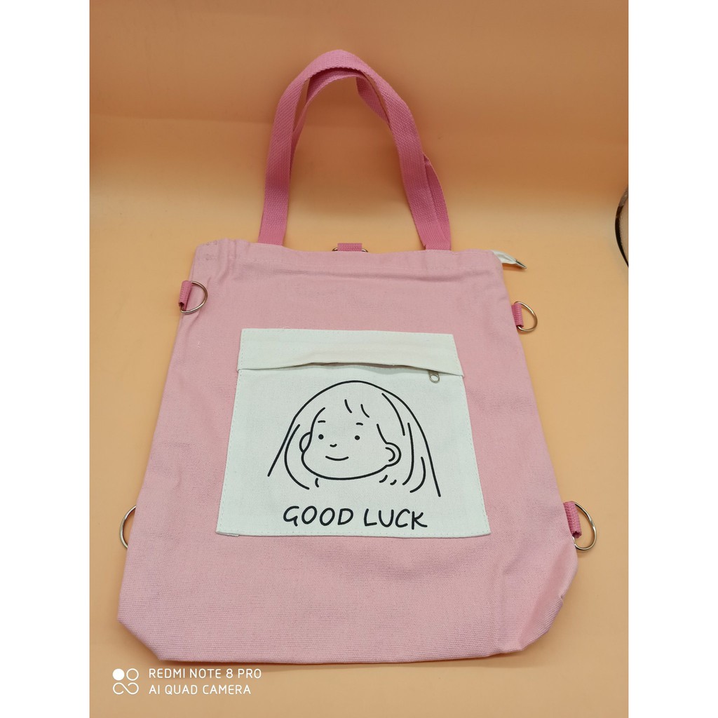 Túi vải canvas giá rẻ thời trang đeo vai đựng đồ giá rẻ