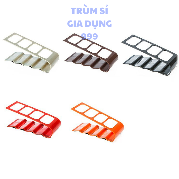giá để điều khiển remot  tivi điều hòa bằng nhựa 4 trong 1