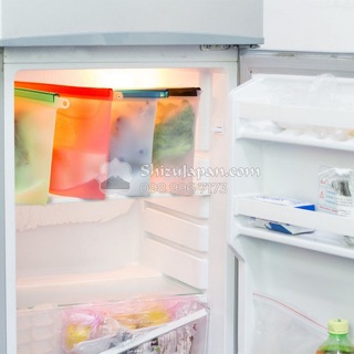 Túi Zip Silicon Thực Phẩm Tái Sử Dụng Thân Thiện Với Môi Trường - 1000ml/1500ml - Nhiều Màu