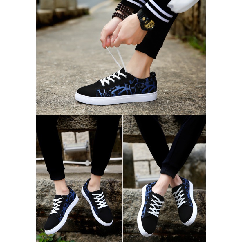 [Mã FAMAYMA2 giảm 10K đơn 50K] Giày thể Thao Họa Tiết Kiểu Dáng Hàn Quốc Mới Hót 040 | BigBuy360 - bigbuy360.vn