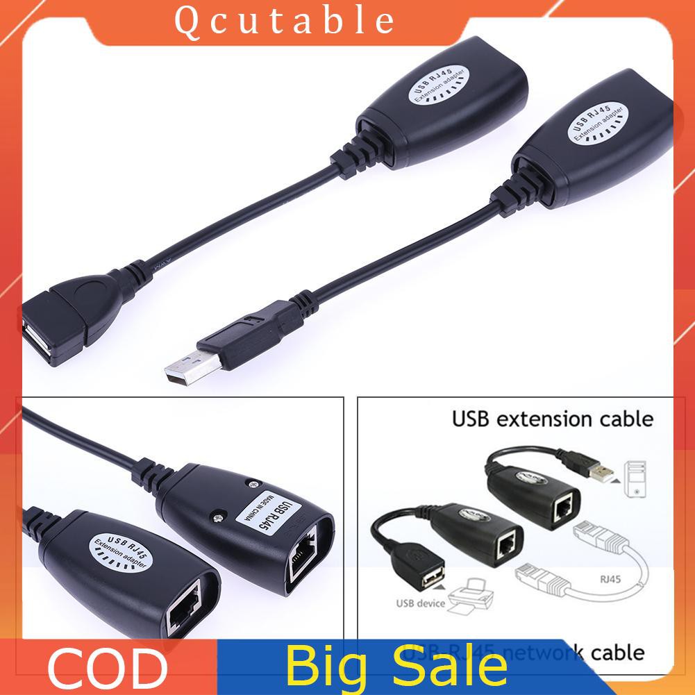 Đầu Nối Dài Usb 2.0 Sang Rj45 150ft Uk