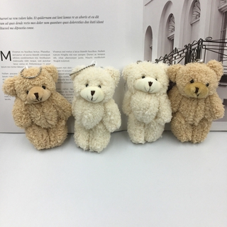  Móc khóa hình gấu Teddy hoạt hình đáng yêu