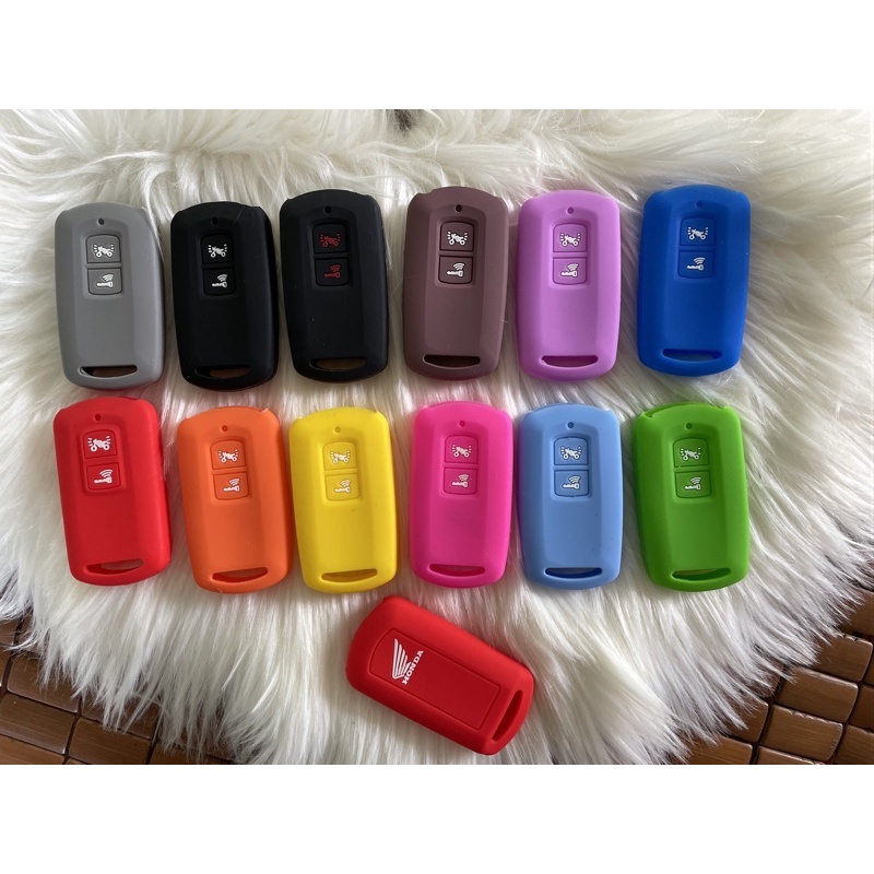 Vỏ silicone bảo vệ chìa khoá smartkey HONDA Scoopy VARIO LEAD SH125/150 /300 PCX PXC  Air Blade 2018 / 2nút