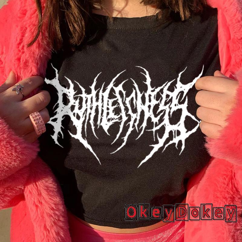 Áo Croptop Cổ Tròn In Họa Tiết Hình Học Quyến Rũ Thời Trang Cho Nữ