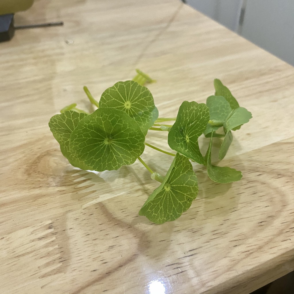 Lá sen nhựa phụ kiện trang trí cho thác khói, thác nước phong thủy