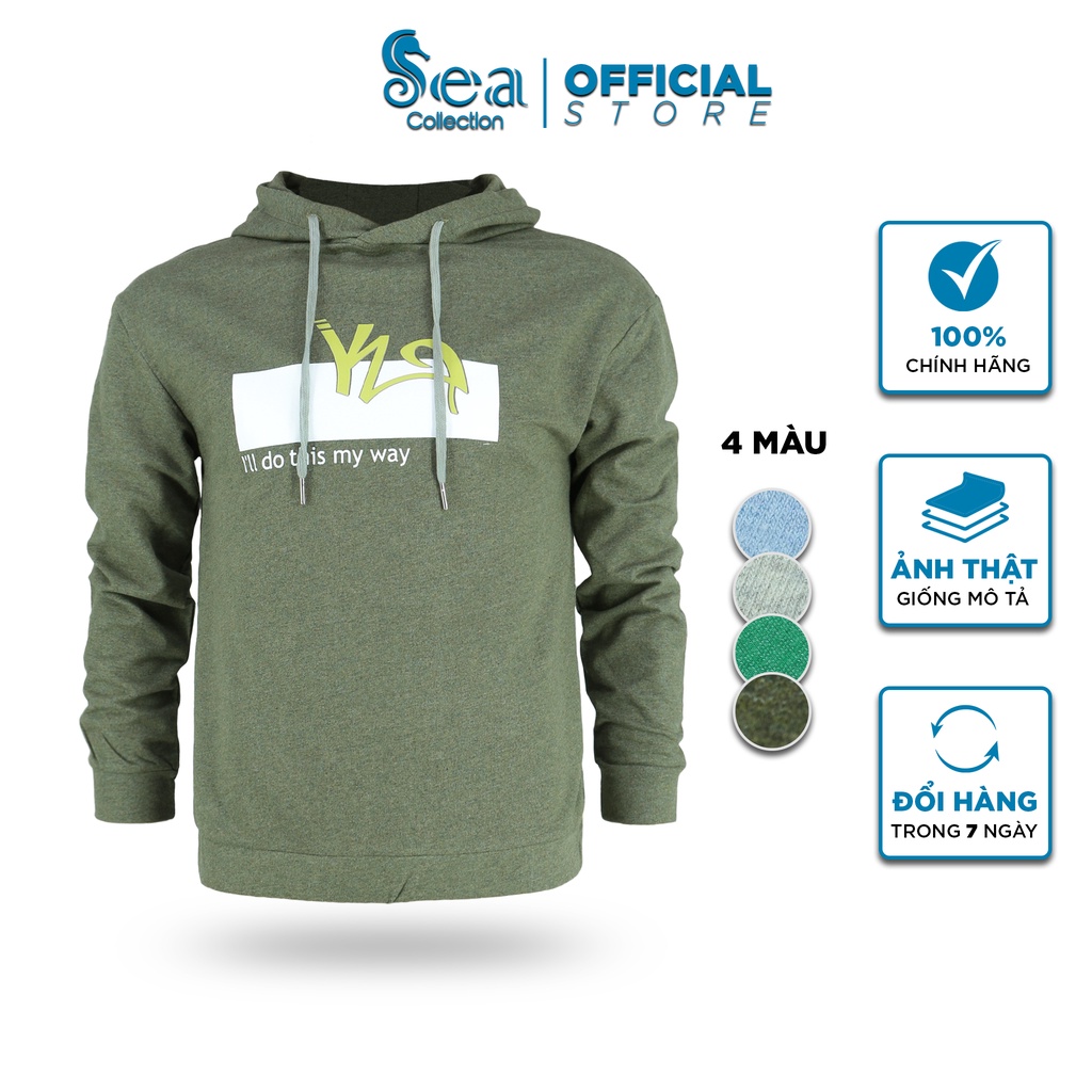 Áo Thun Hoodie Màu Nam Sea Collection 10223