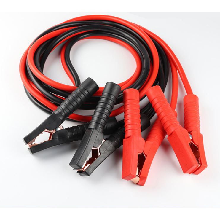 ⚡️FREESHIP 50K - TOÀN QUỐC⚡️Dây Câu Bình Ắc Quy Ô Tô Lõi Đồng SIÊU TO - 500A, Kích Điện Ắc Quy Cứu Hộ Ô Tô 2 Mét