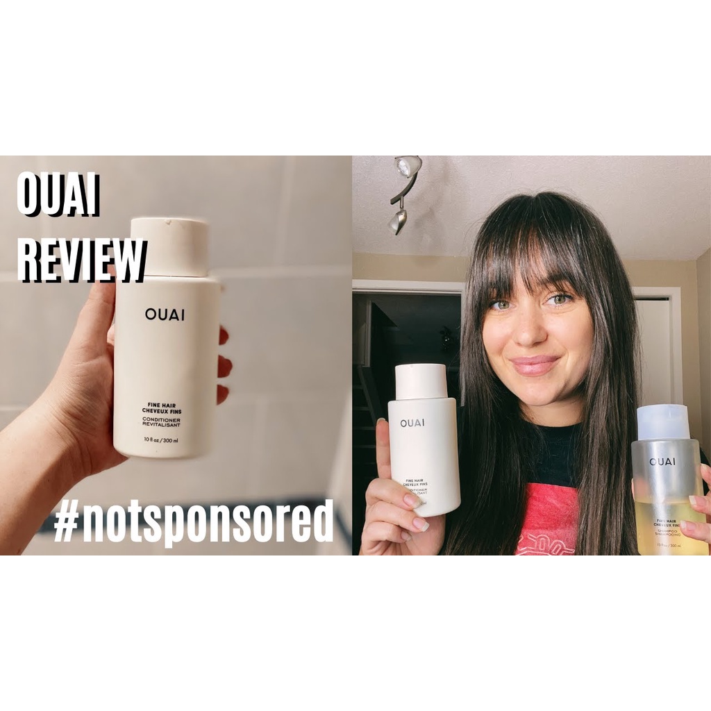 Sample 2x10ML - Set gội xả OUAI fine hair cheveux fins