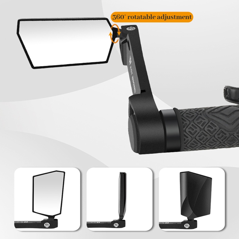 QQ Gương Chiếu Hậu Xoay 360 Độ Gắn Tay Lái Xe Đạp