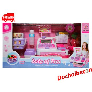 Máy tính tiền siêu thị 5920 - Dùng pin, có đèn, âm thanh
