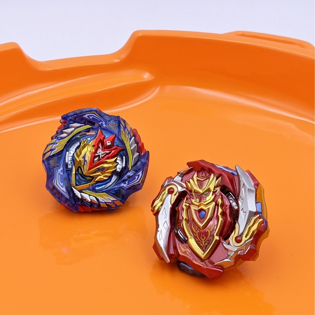 Bộ 4 Con quay BeyBlade + 2 Tay cầm - Con quay vòng xoay thần tốc