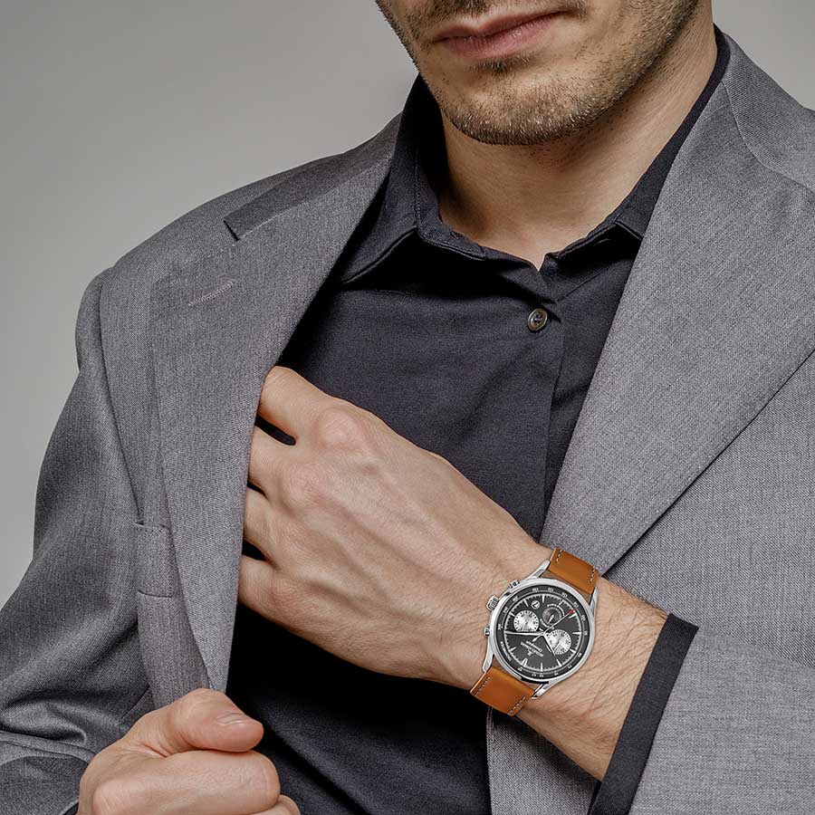 Đồng hồ nam Jacques Lemans JL-1-2068B -size mặt 40 mm