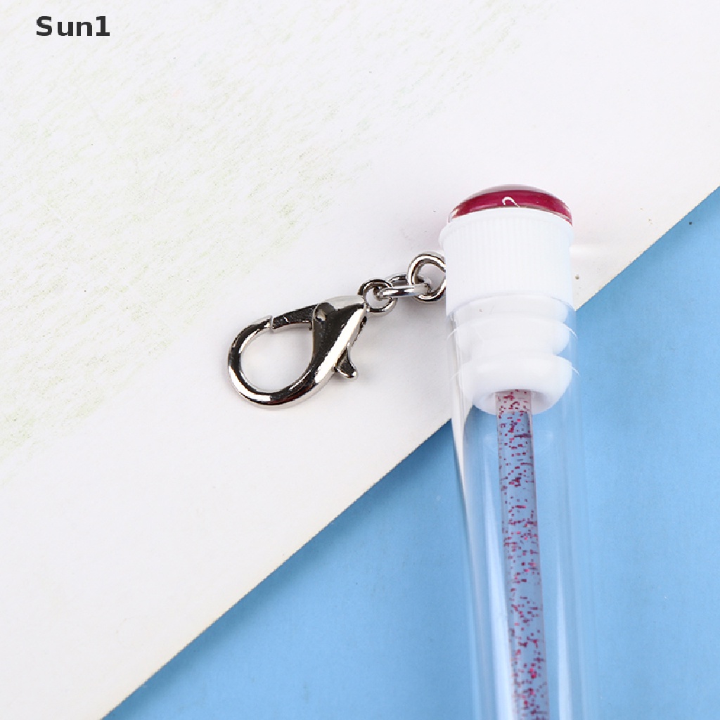 (Hàng Mới Về) Ống mascara Trang Trí Kim Tuyến Kèm Móc Khóa