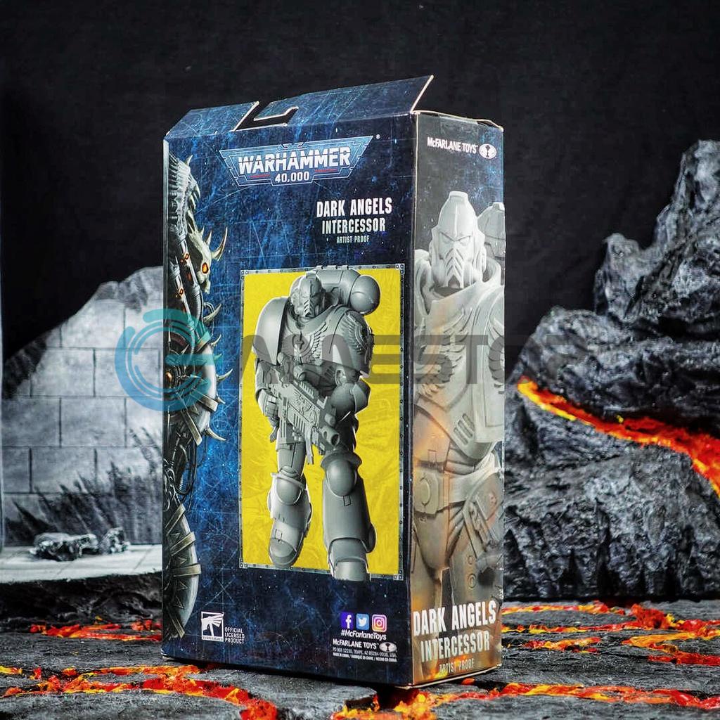 Mô hình Mcfarlane nhân vật Dark Angels Intercessor Artist Proof dòng Warhammer 40000 18cm WHMF13