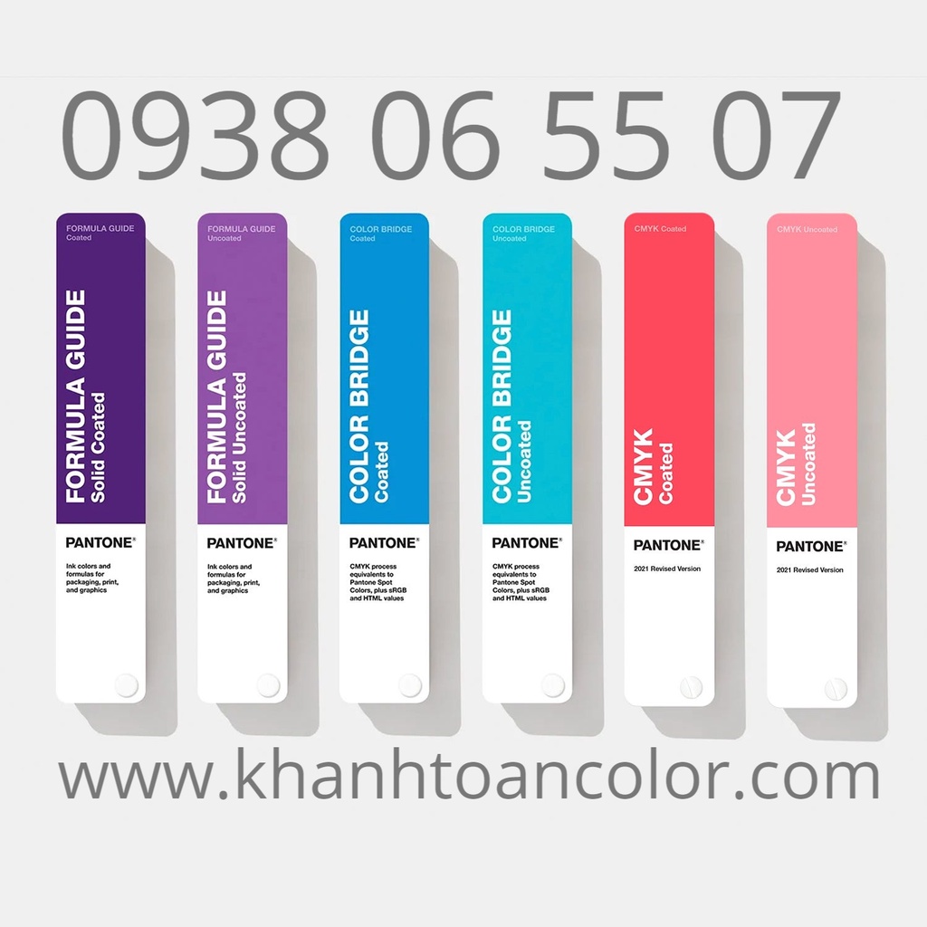 (CHÍNH HÃNG) Bảng màu Pantone Essential Guide Studio GPG301A - 6 Thanh Pantone thiết kế đồ họa năm 2021