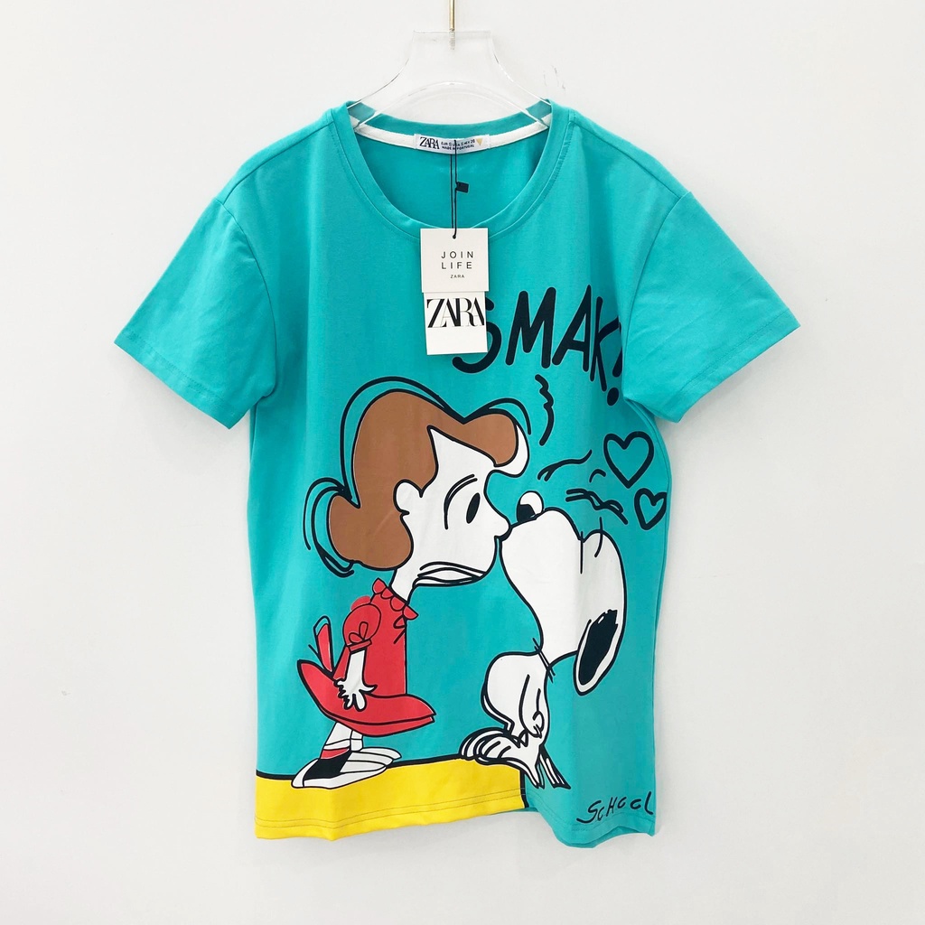 Áo Thun Form Rộng Za.ra Hàng VNXK, Chất Liệu 100% Cotton Mềm Mịn.