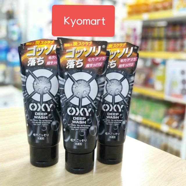 Sữa rửa mặt Oxy Deep Wash 130g dành cho nam