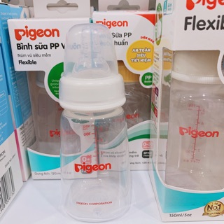 Bình sữa pigeon PP Vuông 120ml