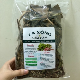Lá xông giải cảm