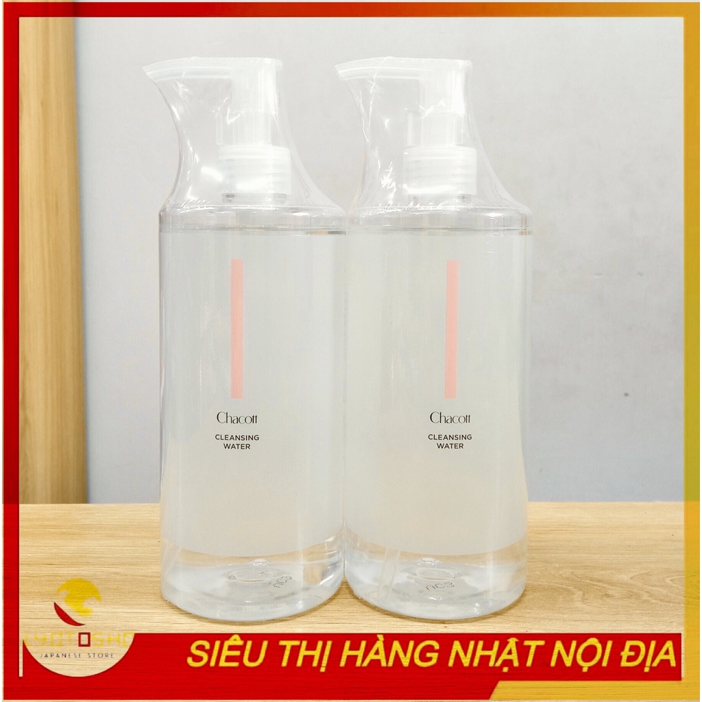 Nước tẩy trang Chacott cleansing Water 500ml Nhật Bản