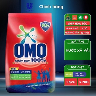 Bột giặt OMO sạch cực nhanh dạng túi 5.5kg