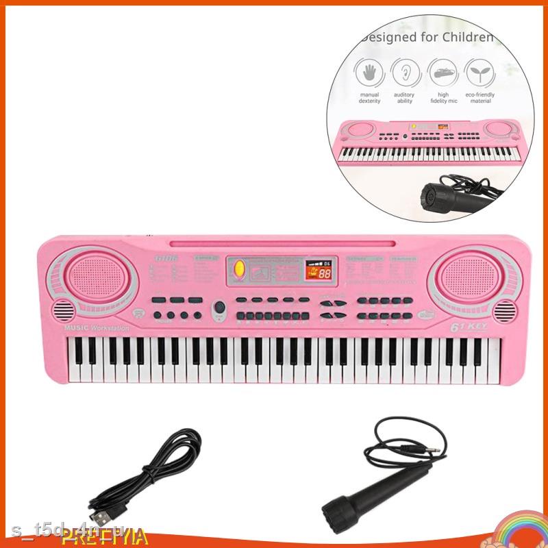 XẢ KHO Đàn organ điện tử 61 phím có mic tiện dụng cho bé học tập