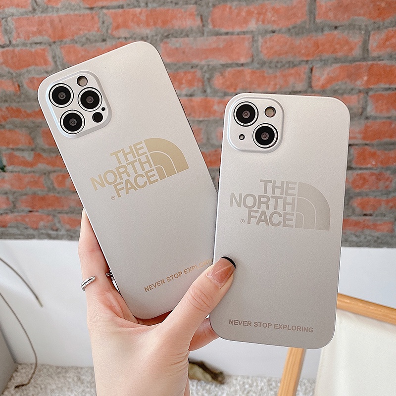 Ốp Điện Thoại Dẻo Họa Tiết Logo North Face Thời Trang Chống Sốc Cho iPhone 13 12 11 Pro MAX X XR XS MAX 7 8 Plus