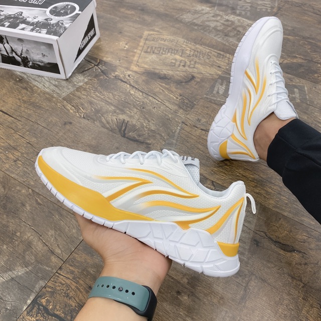 [FreeShip - Siêu Phẩm Mới Về] Giày thể thao nam, giày sneakers nam lửa vàng siêu nhẹ Z288 | BigBuy360 - bigbuy360.vn