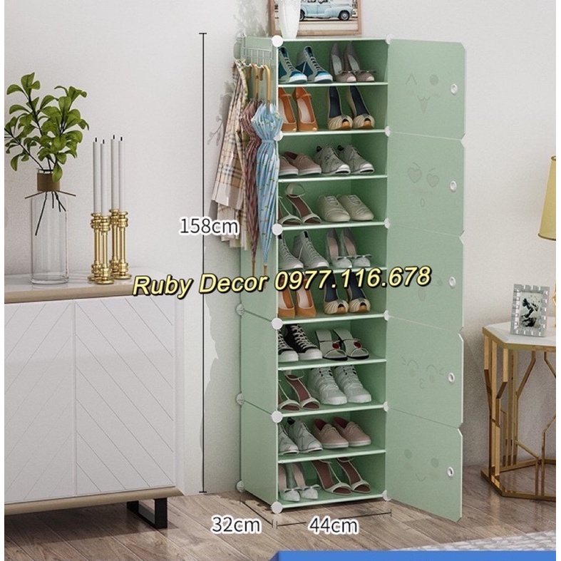 XƯỞNG TỦ NHỰA ĐỂ GIÀY DÉP 10 ô  ĐỂ ĐƯỢC 20 ĐÔI GIÀY