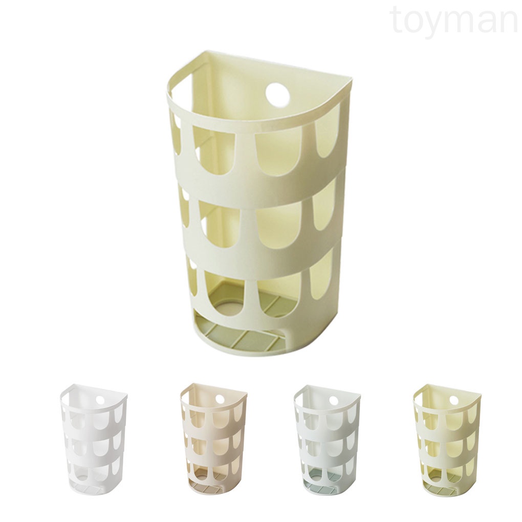 Giá Đỡ Túi Rác Gắn Tường Bằng Nhựa Đa Năng Tiện Dụng Cho Nhà Bếp