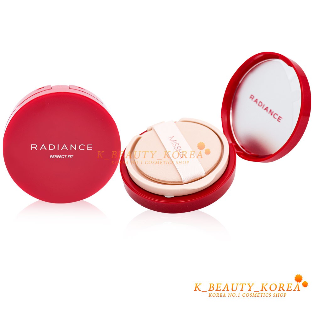 [Hàng mới về] Phấn nước Missha Radiance Perfect Fit Mỏng Nhẹ Che Khuyết Điểm Lâu Trôi 15g | BigBuy360 - bigbuy360.vn