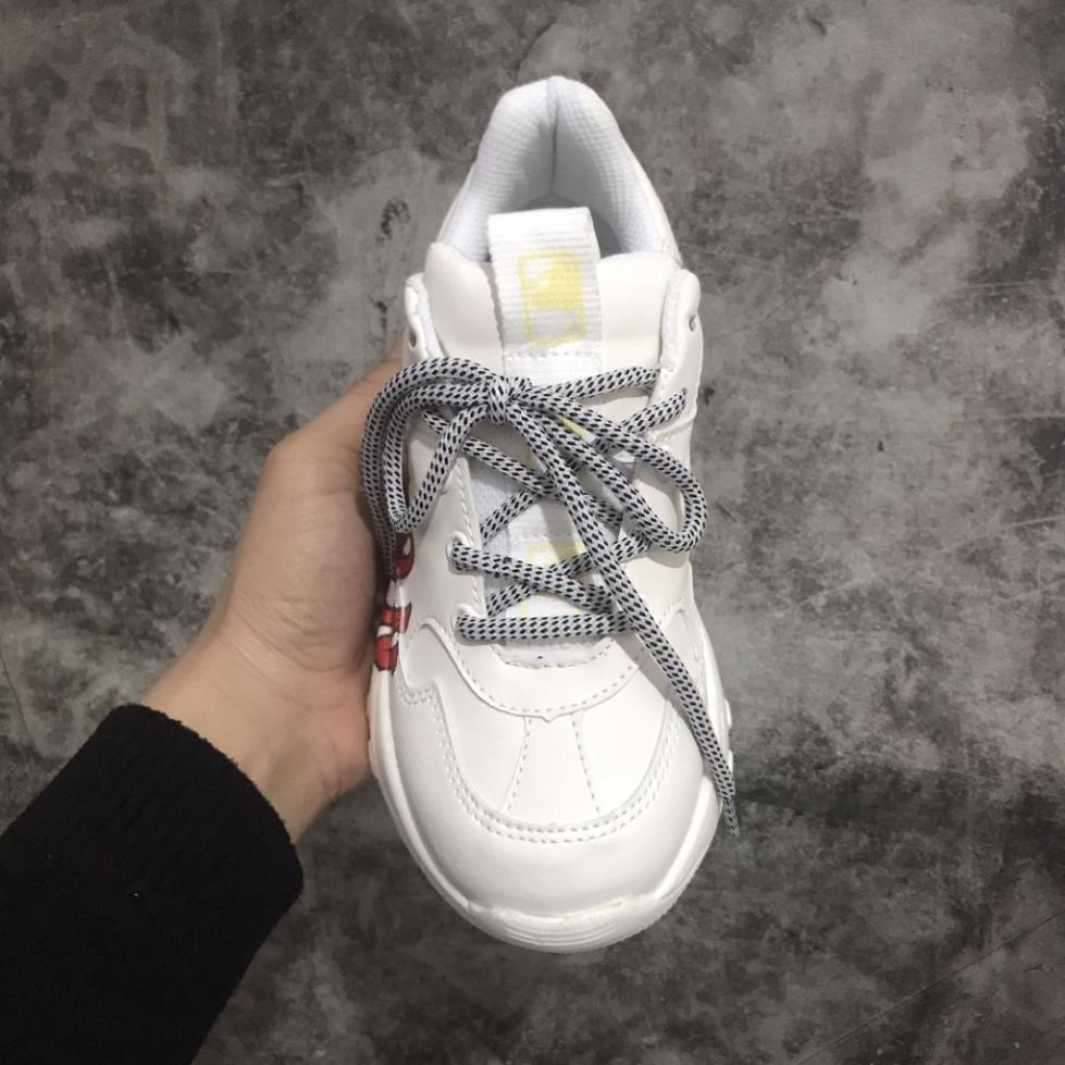 Giày thể thao MLB Boston Nam Nữ, Giày sneaker độn đế 5cm tăng  chiều cao Hot Hit 2022