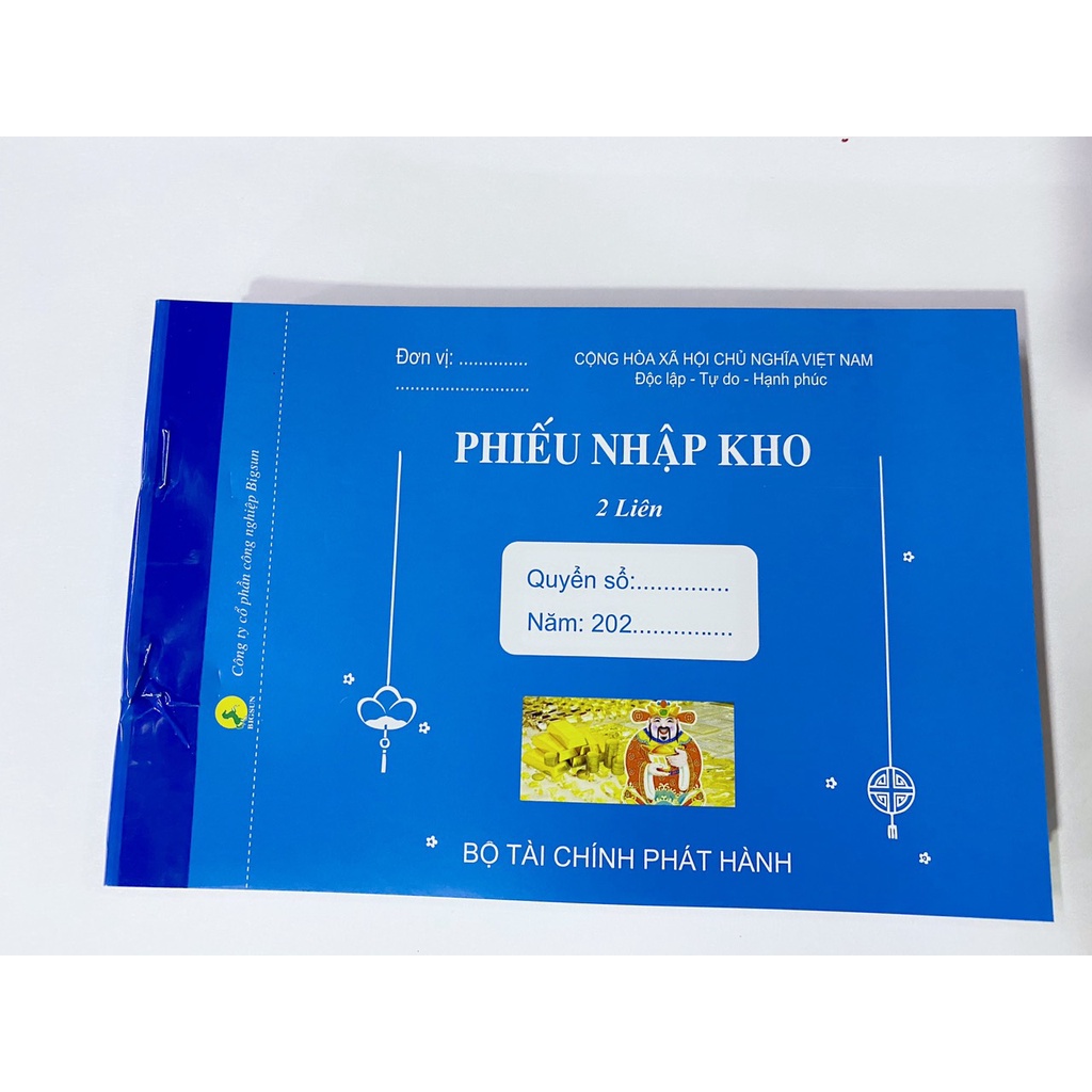 PHIẾU THU, CHI, XUẤT, NHẬP, HÓA ĐƠN BÁN LẺ 2 liên A5 - có rãnh xé