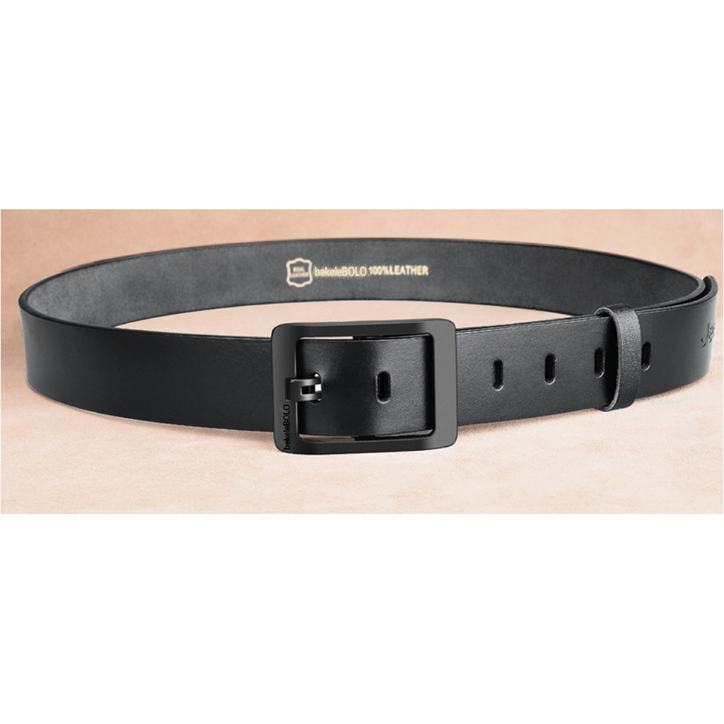 HÀNG HIỆU/Thắt Lưng Da Nam Khóa Tự Động Cao Cấp Dây Nịt Nam Da Bò 100% Chính Hãng Bekele POLO Mầu Bạc Nam Tính... | BigBuy360 - bigbuy360.vn