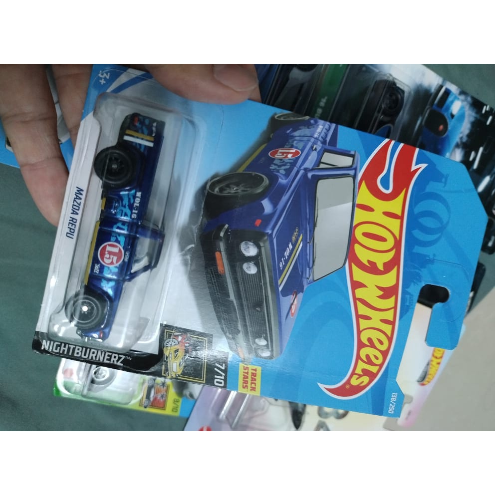 Xe Hotwheels Super Treasure Hunt Mazda Repu (Bánh Cao Su)