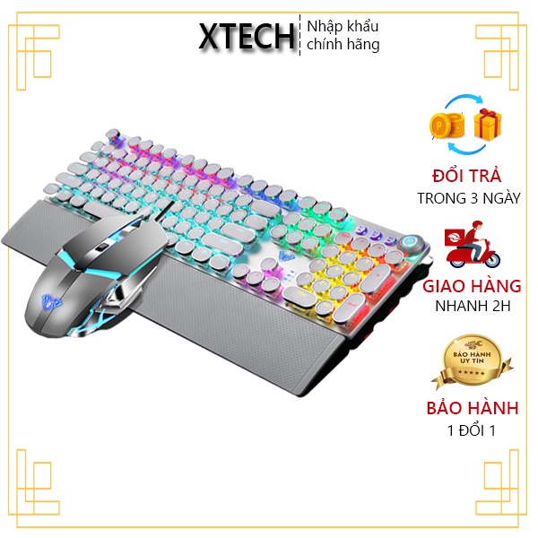 Bàn phím cơ thật AULA F2088 siêu đẹp - Đèn nền xuyên LED 20 chế độ - Hàng chính hãng có sẵn