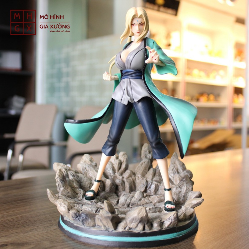 Mô hình Naruto Đệ Ngũ Senju Tsunade 1 trong 7 Hokage cao 28cm siêu đẹp , figure mô hình naruto giá xưởng