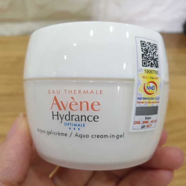 Gel dưỡng ẩm cho da khô, mất nước nhạy cảm Avène Aqua Cream In Gel 50ml