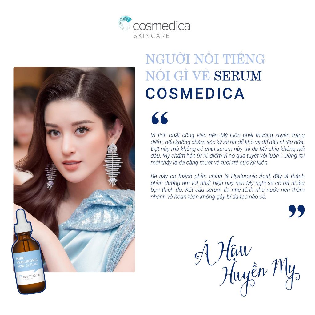 Serum dưỡng ẩm Cosmedica Cares Pure Hyaluronic Acid Serum 60ml