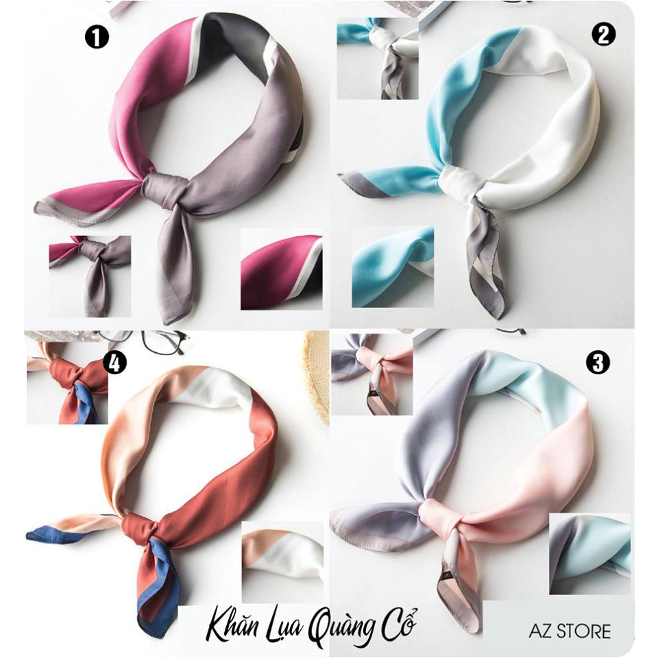 Khăn lụa quàng cổ thời trang