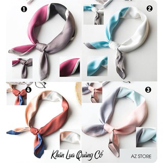 Khăn lụa quàng cổ thời trang
