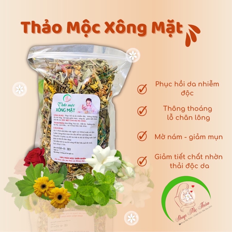 [Mã 254FMCGSALE giảm 8% đơn 500K] THẢO MỘC XÔNG MẶT (HANDMADE)