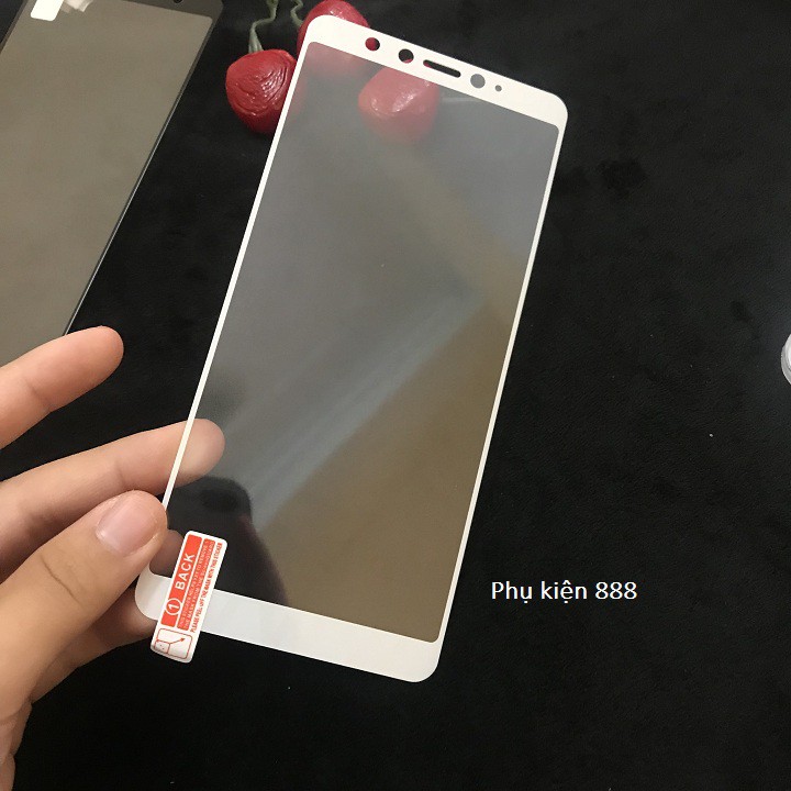 Combo kính cường lực và ốp silicon Xiaomi Redmi S2 Full màn Glass - CB099