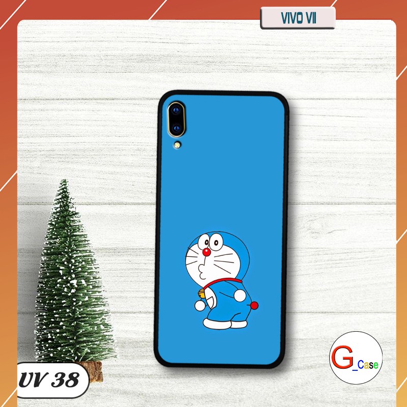 Ốp lưng nhám viền dẻo Vivo V11 in hình