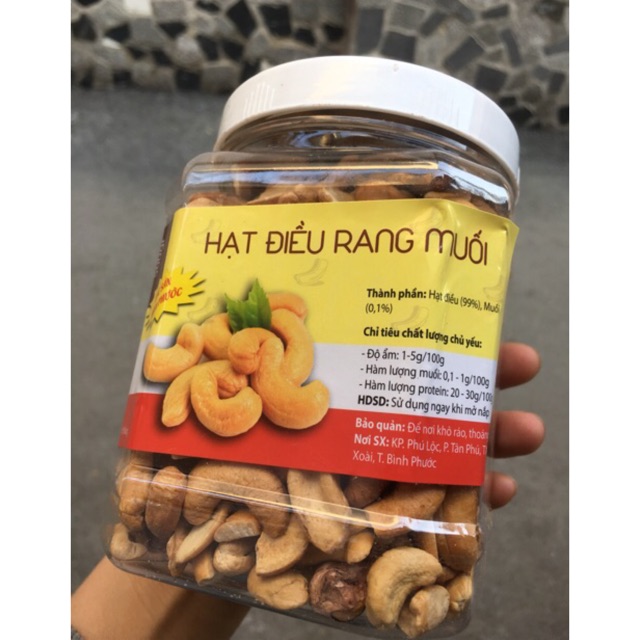 500G HẠT ĐIỀU VỠ SẠCH VỎ