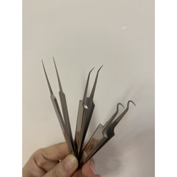 Bộ 3 cây nhíp gắp mụn Keli