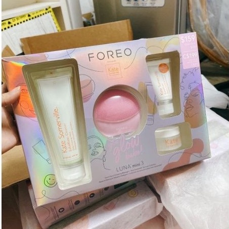 Set máy rửa mặt Foreo Luna mini 3